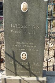 Мнухина Л. Д., Москва, Востряковское кладбище